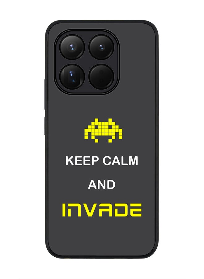 Stylizedd For Xiaomi 15T Case,Slim fit Camera Protection, Shockproof Thin Phone cover  - Keep Calm And Invade - Image 1